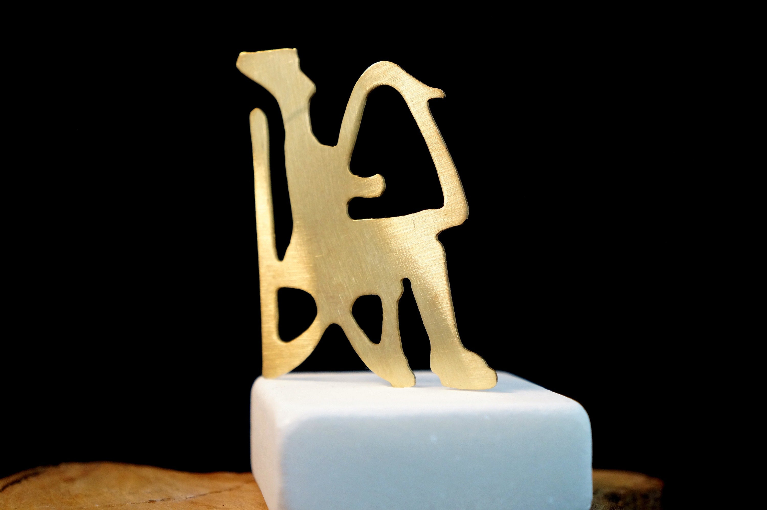The FIRST EVER Musician Figure of the History- Cyclades Statue 3000 - 2000 BC,Gift for Musicians and Harpist,Music player gift,Small statue